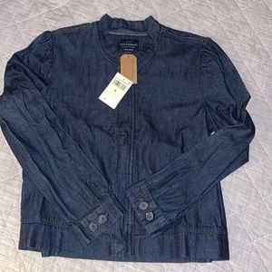 Lucky Brand women’s denim jacket. NWT. Never worn. Perfect condition.